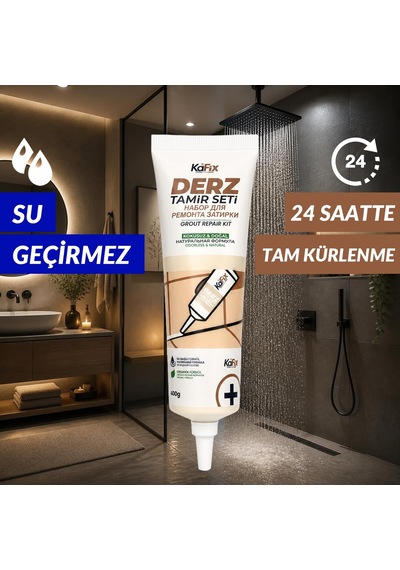 Hazır Derz Dolgusu 400g - Hızlı Kuruyan Derz Tamir Ve Yenileme Tüpü Krem