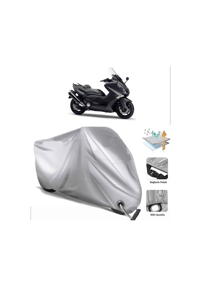 Yamaha Tmax 530 Motosiklet Brandası (Bağlantı Ve Kilit Uyumlu) (457263158)