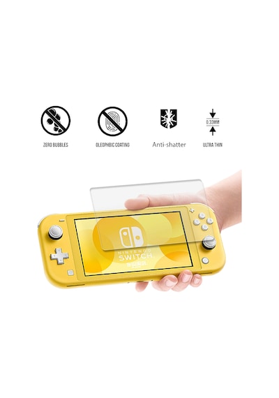 Nintendo Switch Lite Temperli Cam Ekran Koruyucu 9H