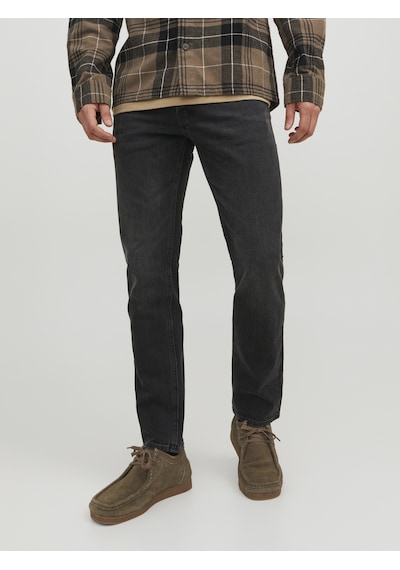 Jack & Jones Erkek Mike Original 425 Comfort Fit Jean Black Denim
