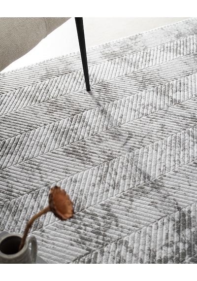 Madame Coco Eze Halı - Gri - 160x230 Cm 8684427051481 Gri