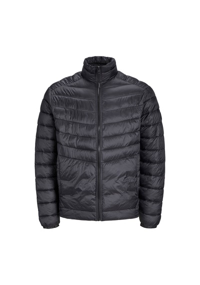 Jack & Jones Erkek Dik Yakalı Şişme Mont - 12258444 Siyah