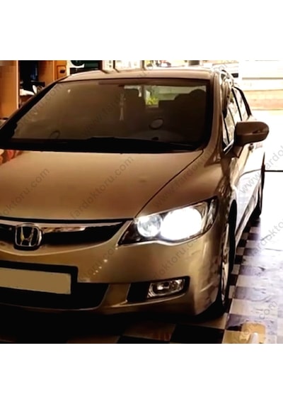Honda Cıvıc Fd6 Led Xenon Kısa Far Ampulü Photon Mono 2Plus Hb4