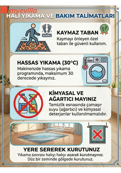 My Evilla Kumaş Halı Örtüsü Kaymaz Tabanlı 6m² Lastiksiz Kaydırmaz Yıkanabilir Toz Tutmaz Kolay Kullanım Salon Oturma Odası Gri
