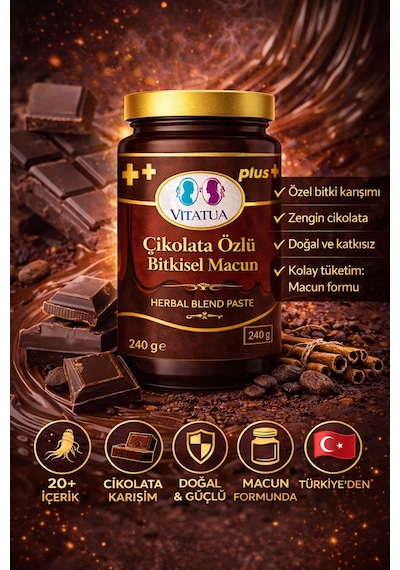 Çikolata Özlü Bitkisel Macun 240 Gr