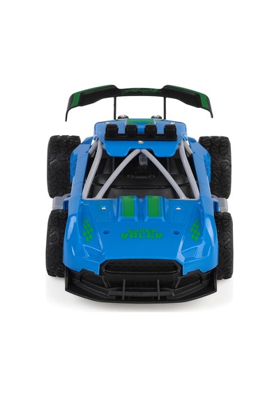Şarjlı Ve Darbeye Dayanıklı Rc Araba - Super Racer 1:18 Off-road Mavi