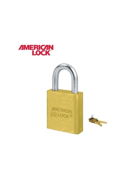 Amerıcan Lock 20cı Som Pirinç Asma Kilit, 45mm