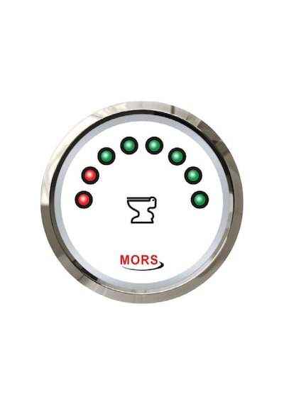Mors Dijital Atık Su Göstergesi 12-24 Volt Beyaz