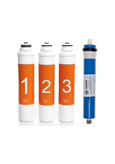 Sulook Waterlife Su Arıtma Cihazı Uyumlu Tak Çevir 4'Lü Filtre Set