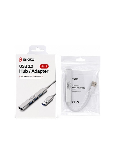Usb 3.0 Giriş 4ın1 Usb Çoğaltıcı 4 Anahtarlı Port - Hı-speed Usb 3.0 - Usb 2.0 Hub Adaptör Ekd-uh60 5705 Diğer