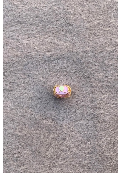 Altın Pembe Yıldız Küçük Boy Telkari Hülyam Boncuk