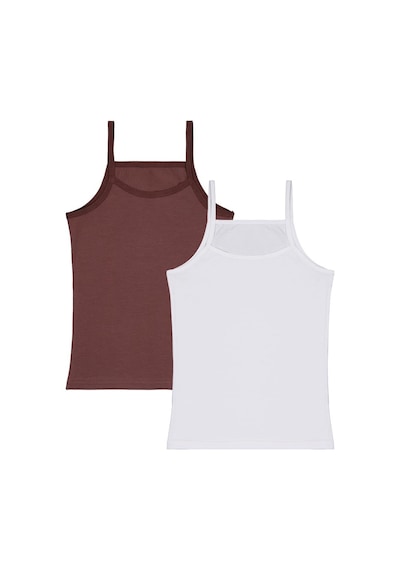 Domi Kids Mocha 2-8 Yaş Kız Çocuk 2'li Atlet
