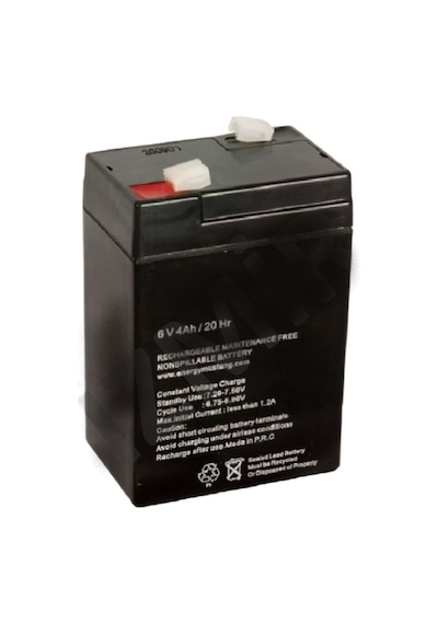 6 Volt 4 Amper Kuru Bakimsiz Akü Taze Akü