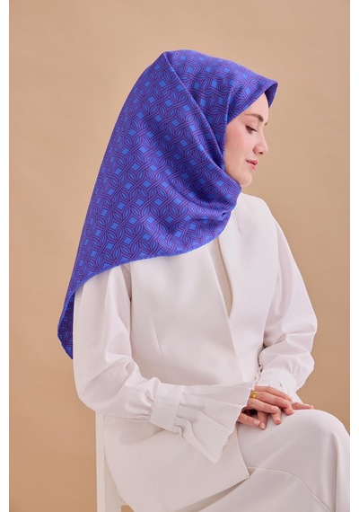 Silk Home Twill İpek Eşarp 11479-14 Saks, Mor