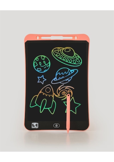 Lcd Pembe Dijital Çizim Tableti Renkli 12 İnç Pembe