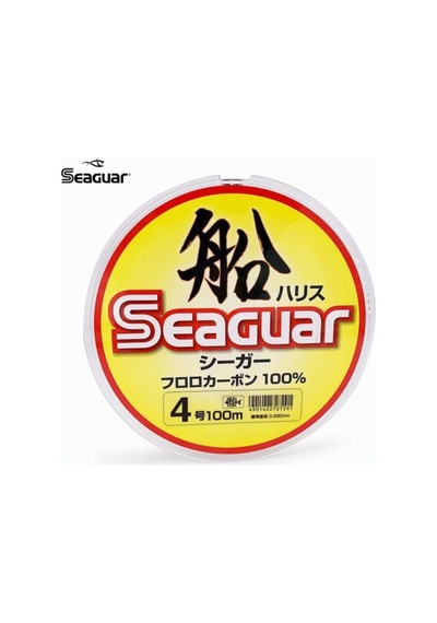 Seaguar Fune Harisu %100 Fluoro Carbon Misina 100mt 0.405 MM