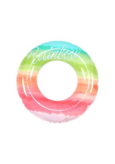 Deniz Simidi Renkli Rainbow 80cm Çok Renkli