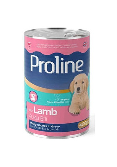 Kuzu Etli Gravy Yavru Köpek Konservesi 6 Adet 400 Gr