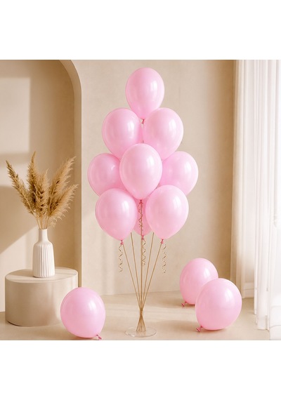 Gül Kurusu Renk Lateks Pastel Balon 30 Cm - 50 Adet