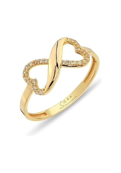 Çgk Çiğdem Gürel Kuyumculuk Sonsuzluk Altın Yüzük Yzy003 14yeni0060 Gold