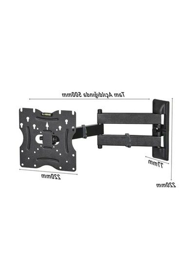 Metal Tv Askı Aparatı, 32 Ve 43 İnç Ekranlarla Uyumlu, Hareketli Tasarım