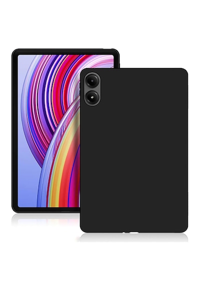 Forzacase Xiaomi Redmi Pad 2 Pro 12.1 Inch Tablet İle Uyumlu Silikon Kılıf Siyah - Fc155 Arka Kapak