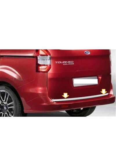 Ebal Otomotiv FORD Tourneo Courier Krom Alt Bagaj Çıtası 2014-2023 Model Arası P. Çelik