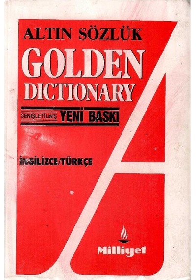 Altın Sözlük Golden Dictionary İngilizce - Türkçe Necmettin Arıkan