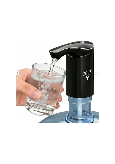 Vayomy Silentpro Ultra Sessiz Şarjlı Otomatik Damacana Su Pompası Yüksek Hızlı Akış 1200mah Bpa Free