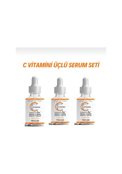 3 Lü Aydınlatıcı Ve Ton Eşitleyici Serum