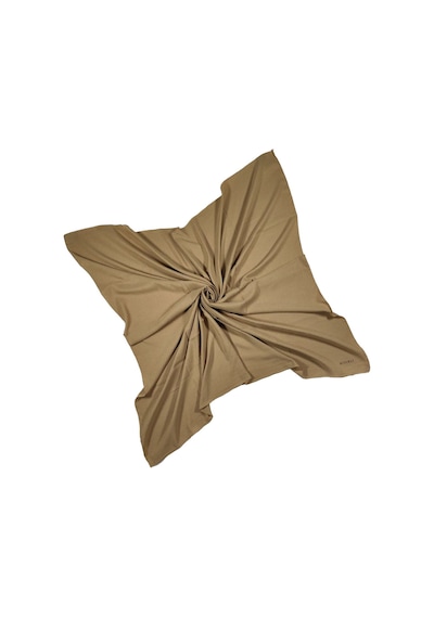 Mim Eşarp Mısırlı Eşarpları Pamuk Jazz Caz Eşarp 110x110cm Camel