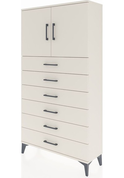 Arges Dolap 2 Raflı 6 Çekmeceli 2 Kapaklı 88x30x163 Aytaşı-ay... Aytaşı Arges Dolap 2 Raflı 6 Çekmeceli 2 Kapaklı 88x30x163 Aytaşı-ay... Aytaşı