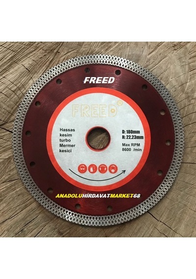 Freed 180 MM Seramik Kesici Porselen Granit Kesici Mermer Kesici