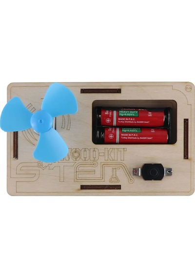 Wood-kit Stem Robotik Kodlama - Pervane Devresi