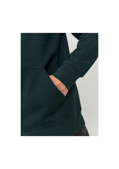 Jack & Jones Jack Jones Erkek Kapüşonlu Önden Cepli Sweatshirt 12241687 Magical Forest