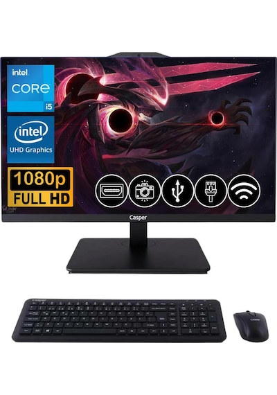 Casper Nirvana A90.1342-BE00X-V-S-ATL2 i5-13420H 24 GB 512 GB M.2 SSD 23.8" Dos AIO Masaüstü Bilgisayar Casper Nirvana A90.1342-BE00X-V-S-ATL2 i5-13420H 24 GB 512 GB M.2 SSD 23.8" Dos AIO Masaüstü Bilgisayar