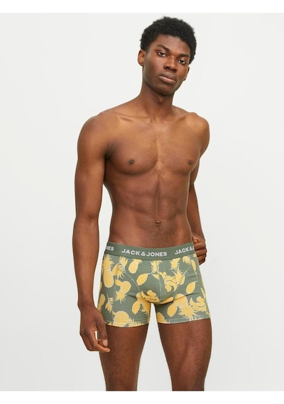Jack & Jones Erkek Jacdan Trunks 3Lü Paket Boxer - 12256550-02 001