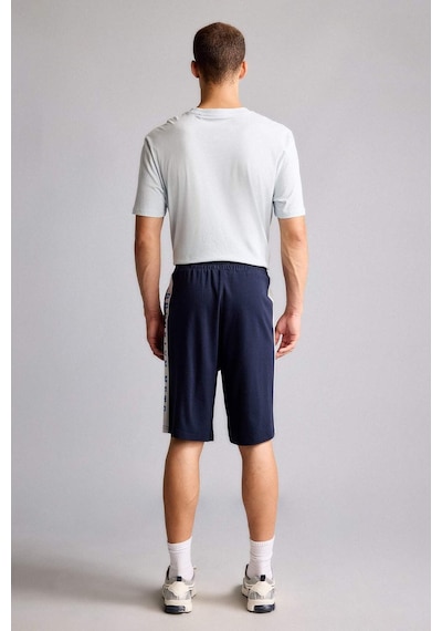 Defacto Nba Brooklyn Nets Lisanslı Baggy Fıt Lacivert Şort H3850ax26smnv253 Lacivert-nv253