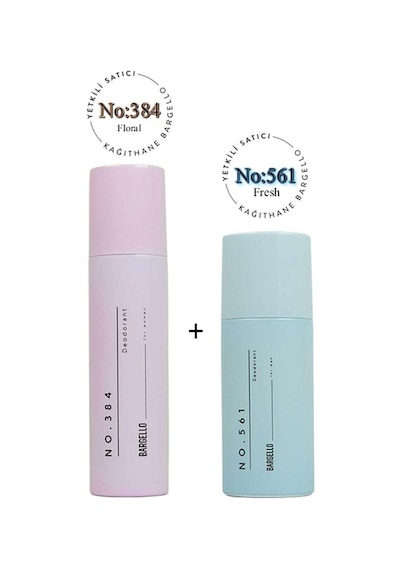 Bargello No:384 + No:561 Kadın / Erkek Deodorant Floral / Fresh 150ml - Mnms