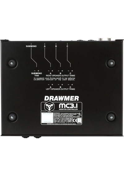 Drawmer 26 0004 Mc3.1 Monitor Controller 3 Çift Hoparlör Çıkışı Ve Subwoofer Kontrolü