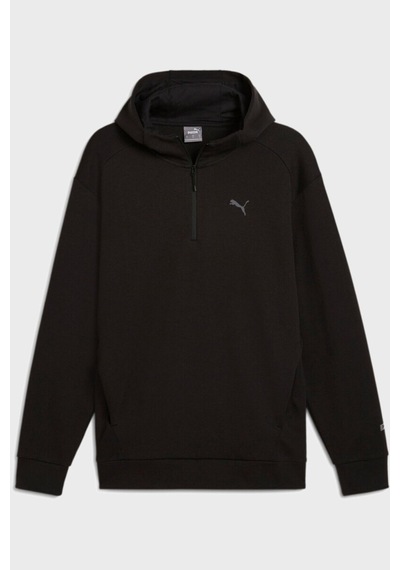 Puma 68162001 Rad/cal Hooded Half-zip Erkek Sweatshirt Siyah