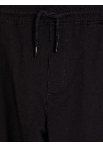Lcw Eco Siyah Relax Fit Erkek Kargo Pantolon