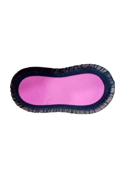 Pazarız Uyku Göz Bandı Maskesi Işık Önleyici Gözlük Maske Bant Eye Mask Fuşya