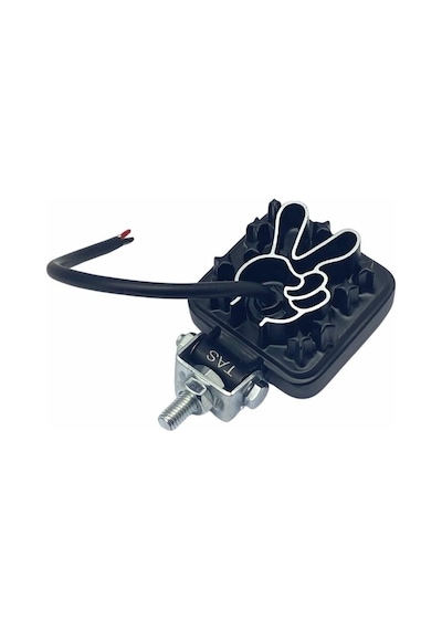 Beyaz Led Mini Off Road, Motosiklet Sis Farı Çalışma Lambası 9-36v 27w