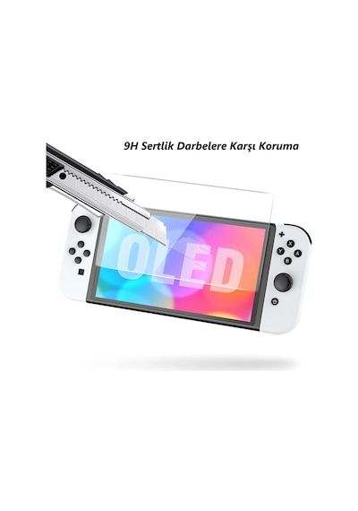 Nintendo Switch Oled 7 İnç Ekran Koruyucu Nano Oyun Konsolu