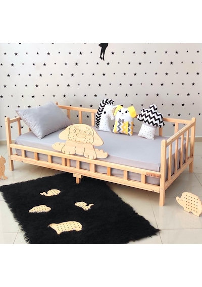 Markaawm Markaawm Sevimli Figürlü 90 X 190 Montessori Yatak Çocuk Karyola Markaawm Markaawm Sevimli Figürlü 90 X 190 Montessori Yatak Çocuk Karyola