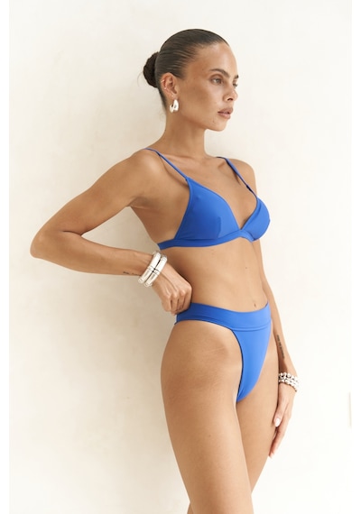 Mai Collection Mai Studios Co. Bagus Askılı Üçgen Mavi Bikini Üstü Mavi