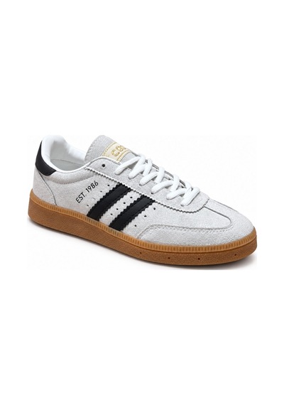 Cool Spit Sneaker Unisex Spor Ayakkabı Gri