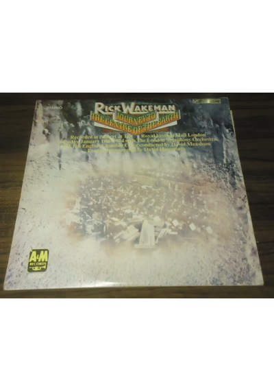 Rıck Wakeman - Journey To The Centre Of The Earth . LP 1975 Prog