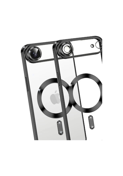 Apple Uyumlu iPhone 17 Air Uyumlu Kross Magneticsafe Kapak - Siyah
